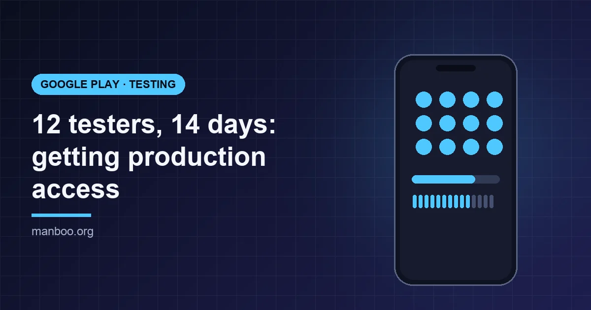 Google Play Closed Testing: How to Meet the 12-Tester Rule and Get Production Access